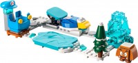 Construction Toy Lego Ice Mario Suit and Frozen World Expansion Set 71415 