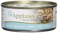 Photos - Cat Food Applaws Adult Canned Tuna Fillet  156 g 6 pcs