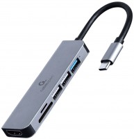 Card Reader / USB Hub Cablexpert A-CM-COMBO6-02 