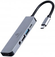 Card Reader / USB Hub Cablexpert A-CM-COMBO5-02 