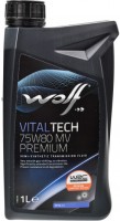 Photos - Gear Oil WOLF Vitaltech 75W-80 MV Premium 1 L