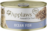 Photos - Cat Food Applaws Adult Canned Ocean Fish  70 g 6 pcs