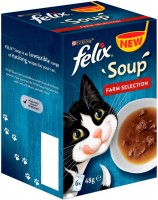 Photos - Cat Food Felix Soup Farm Selection  6 pcs