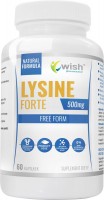 Photos - Amino Acid Wish Lysine Forte 500 mg 60 cap 