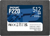 Photos - SSD Patriot Memory P220 P220S512G25 512 GB