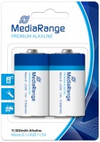 Battery MediaRange Premium Alkaline 2xD 