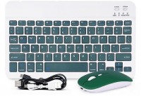 Photos - Keyboard MIK Mini Wireless Bluetooth Keyboard And Mouse 