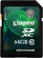 Memory Card Kingston SDXC Class 10 64 GB