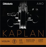 Strings DAddario Kaplan Amo Single D Violin String 4/4 Light 
