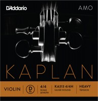 Strings DAddario Kaplan Amo Single D Violin String 4/4 Heavy 