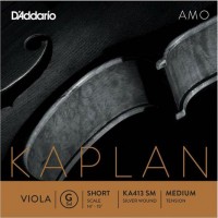 Photos - Strings DAddario Kaplan Amo Single G Viola String Short Scale Medium 