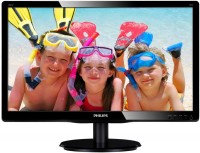 Photos - Monitor Philips 196V4LSB 19 "  black