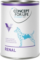 Photos - Dog Food Concept for Life Veterinary Diet Dog Canned Renal 24