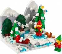 Construction Toy Lego Winter Elves Scene 40564 