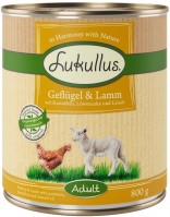 Photos - Dog Food Lukullus Adult Wet Food Poultry with Lamb 24