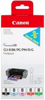 Ink & Toner Cartridge Canon CLI-8 BK/PC/PM/R/G 0620B027 