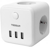 Photos - Surge Protector / Extension Lead Tessan TS-301-DE 