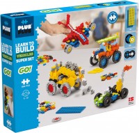 Construction Toy Plus-Plus Learn to Build Go! Vehicles Super Set (800 pieces) PP-7016 