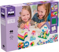 Photos - Construction Toy Plus-Plus Learn to Build Pastel (600 pieces) PP-5009 