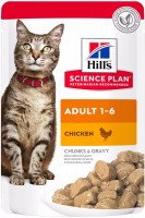 Cat Food Hills SP Adult Chicken Pouch  12 pcs