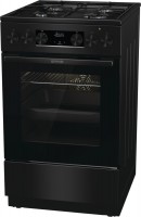 Photos - Cooker Gorenje GKS 5C70 BJ black