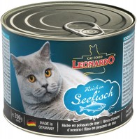 Photos - Cat Food Leonardo Adult Canned with Fish  200 g 6 pcs