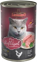 Photos - Cat Food Leonardo Adult Canned with Poultry  400 g 6 pcs