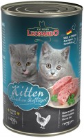 Photos - Cat Food Leonardo Kitten All Meat 400 g  6 pcs