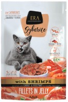 Photos - Cat Food ERA Adult Wet Food Shrimp Fillet in Jelly 85 g 