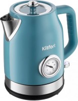 Photos - Electric Kettle KITFORT KT-6147-2 turquoise