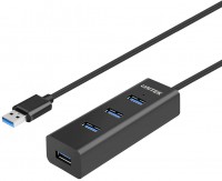 Photos - Card Reader / USB Hub Unitek 4 Ports Powered USB 3.0 Hub 