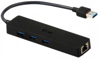 Card Reader / USB Hub i-Tec USB 3.0 Slim HUB 3 Port + Gigabit Ethernet Adapter 