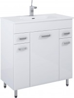 Photos - Washbasin cabinet Elita Amigo 80 3D-2S 166467 