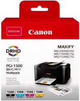 Ink & Toner Cartridge Canon PGI-1500BKCMY 9218B005 