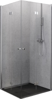 Photos - Shower Enclosure New Trendy Linia Basic Superia 79x79 angle