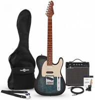Guitar Gear4music Knoxville Select Electric Guitar SSS Amp Pack 