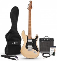 Guitar Gear4music LA Select Electric Guitar HH Amp Pack 