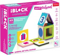 Photos - Construction Toy iBlock Magnetic School PL-921-236 