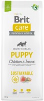 Dog Food Brit Care Sustainable Puppy Chicken/Insect 