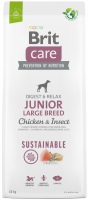 Photos - Dog Food Brit Care Junior Large Chicken/Insect 