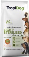 Dog Food Tropidog Adult Light/Sterilised with Chicken 12 kg 