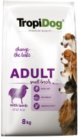 Photos - Dog Food Tropidog Adult Small Breed Lamb 8 kg 