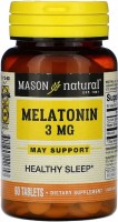 Photos - Amino Acid Mason Natural Melatonin 3 mg 60 tab 
