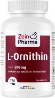Amino Acid ZeinPharma L-Ornithin 500 mg 120 cap 