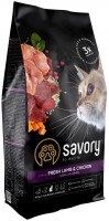 Photos - Cat Food Savory Adult Cat Steril Fresh Lamb/Chicken  2 kg