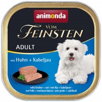 Photos - Dog Food Animonda Vom Feinsten Adult Chicken/Cod 150 g 1