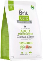 Dog Food Brit Care Adult Medium Chicken/Insect 