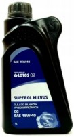 Photos - Engine Oil Lotos Superol Milvus 15W-40 1 L