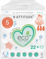 Nappies Attitude Eco Diapers 5 / 22 pcs 