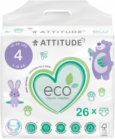 Nappies Attitude Eco Diapers 4 / 26 pcs 
